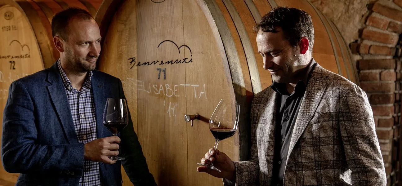 Istarski vinari, braća Albert i Nikola Benvenuti