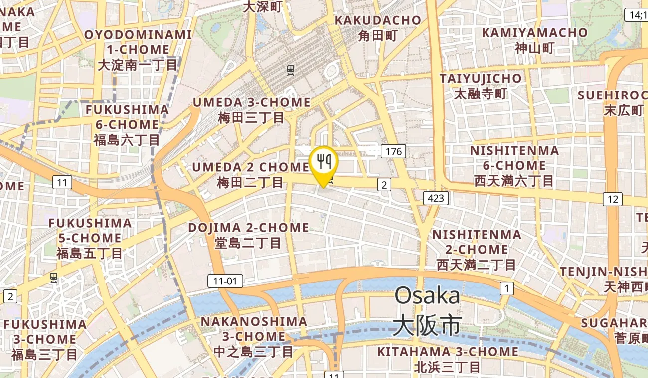 Map — Kuushin Garando