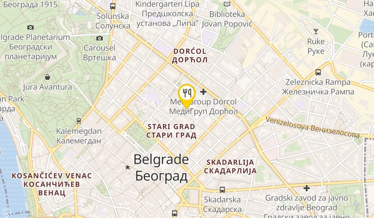 Mapa — DELICE