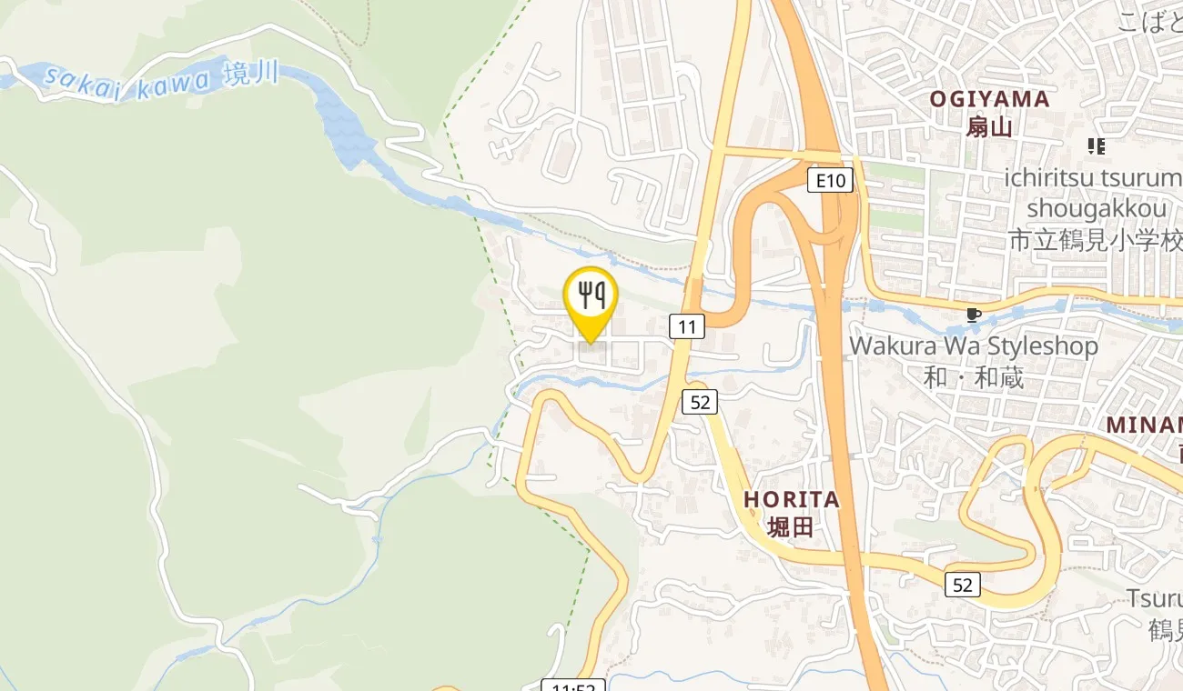 Map — Japanese cuisine Beppu Hirokado