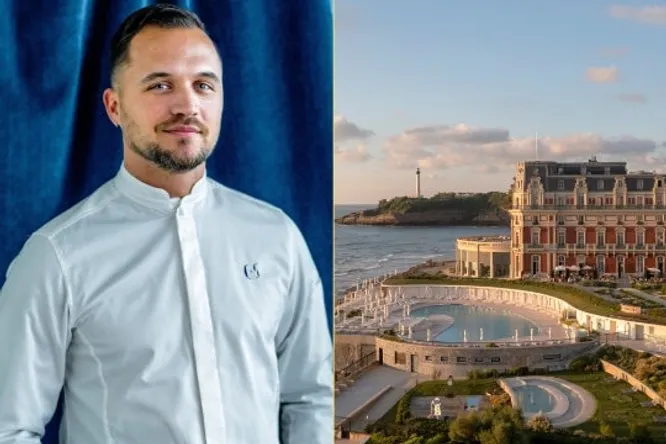 Biarritz's Hôtel du Palais welcomes its new chef