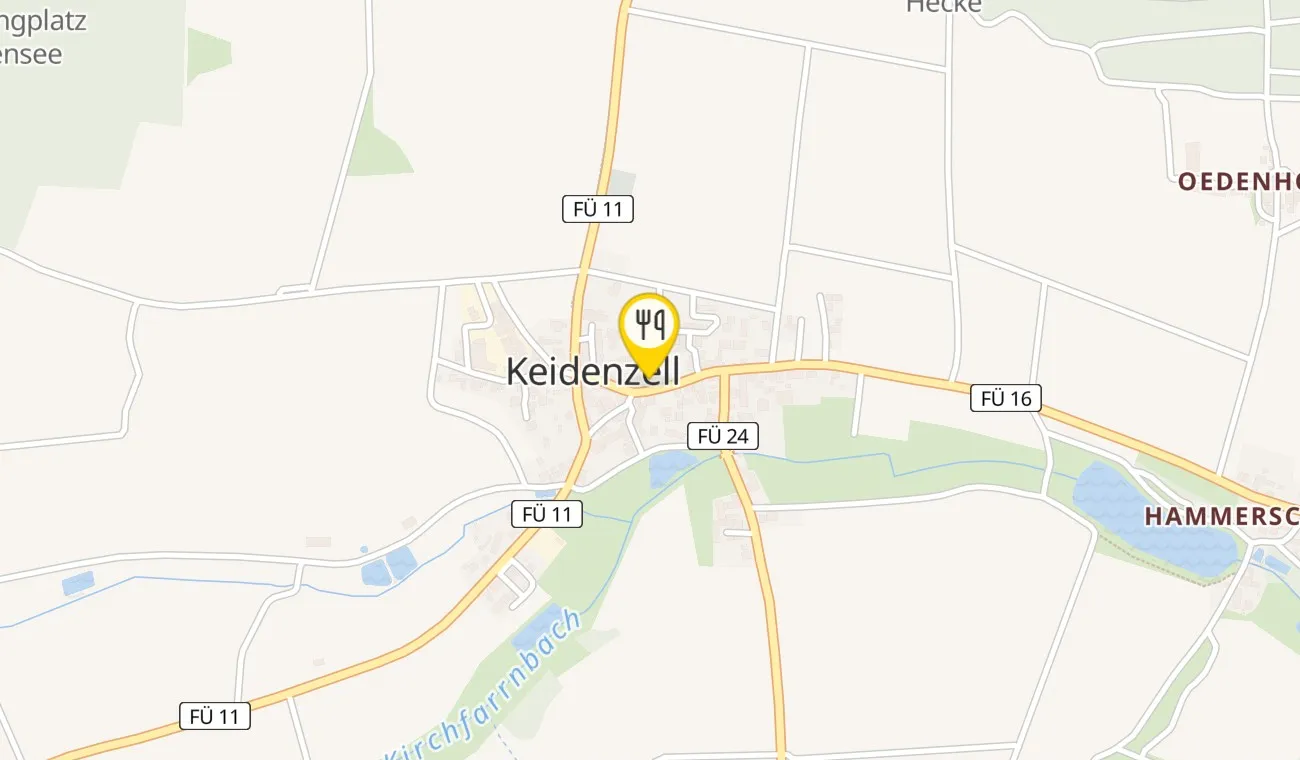 Map — Keidenzeller Hof
