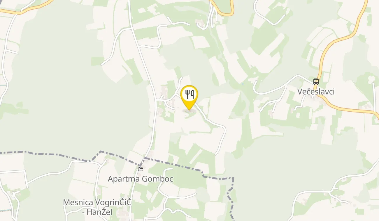 Map — Restavracija Posestva Gjerkeš