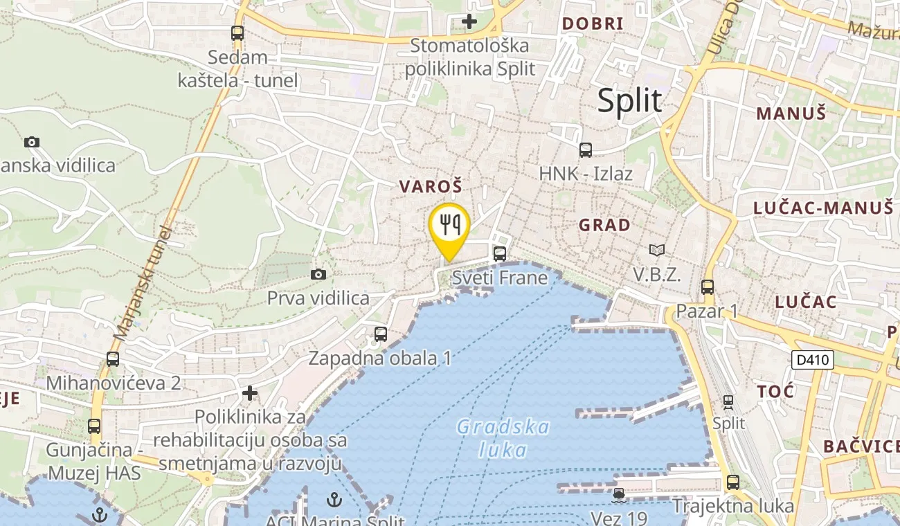 Map — Dujkin dvor
