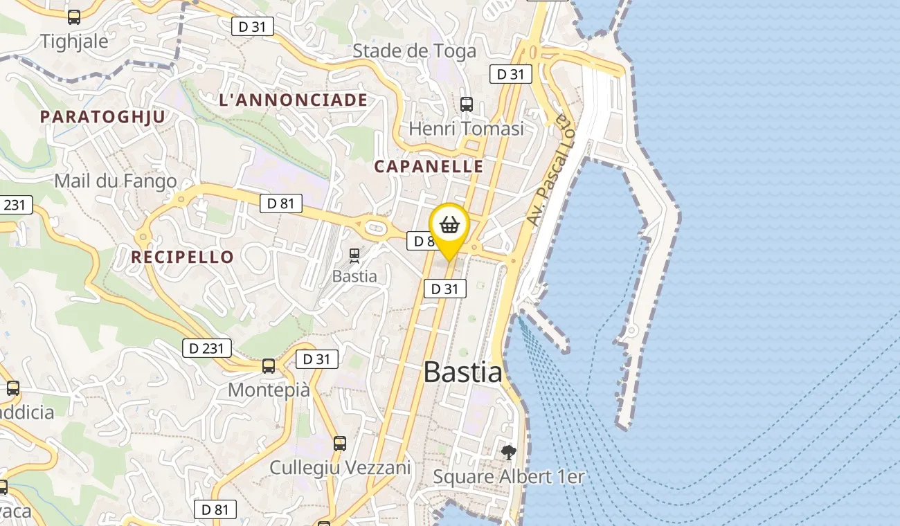 45 Boulevard Paoli, 20200 Bastia, France