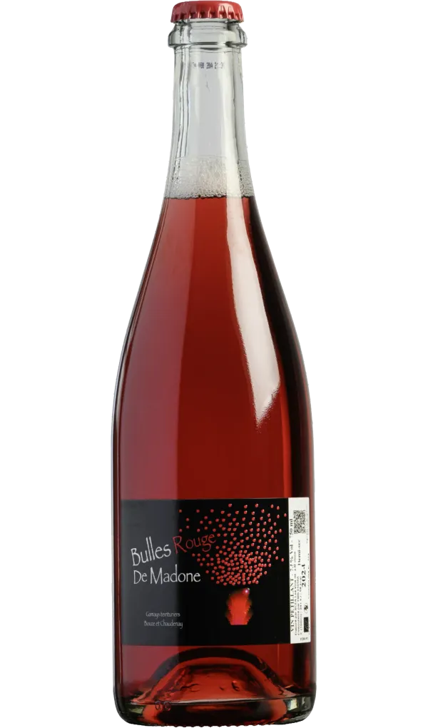 Les Vins de la Madone - Bulles Rouges - 2024 - Bouteille de vin