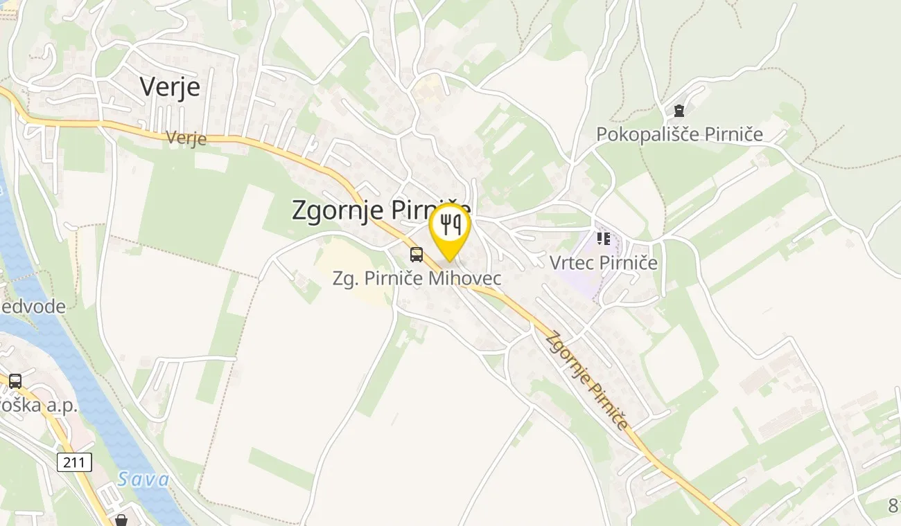 Zemljevid — Gostilna Mihovec