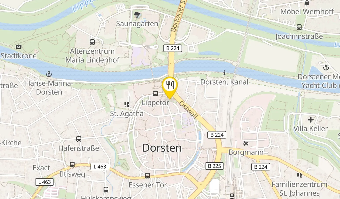 Karte — Goldener Anker