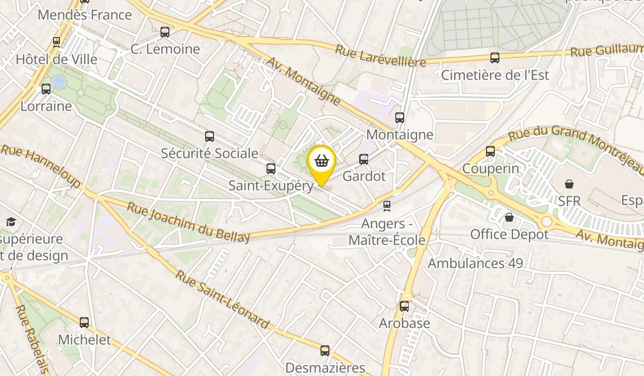 1 Rue François Besnard, 49100 Angers, France