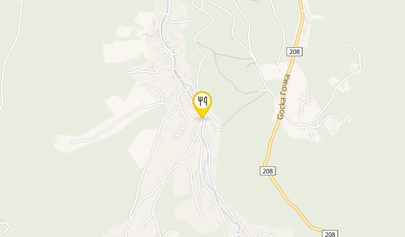 Map — ETNO KUĆA GOČKO
