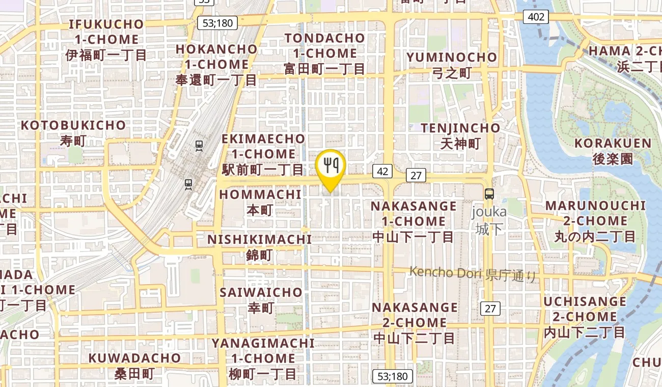 Map — Hasunomi