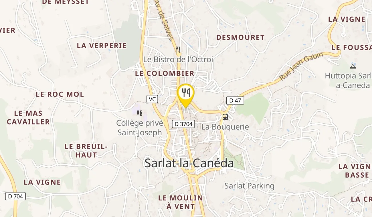 Plan — La Table d'Ezra