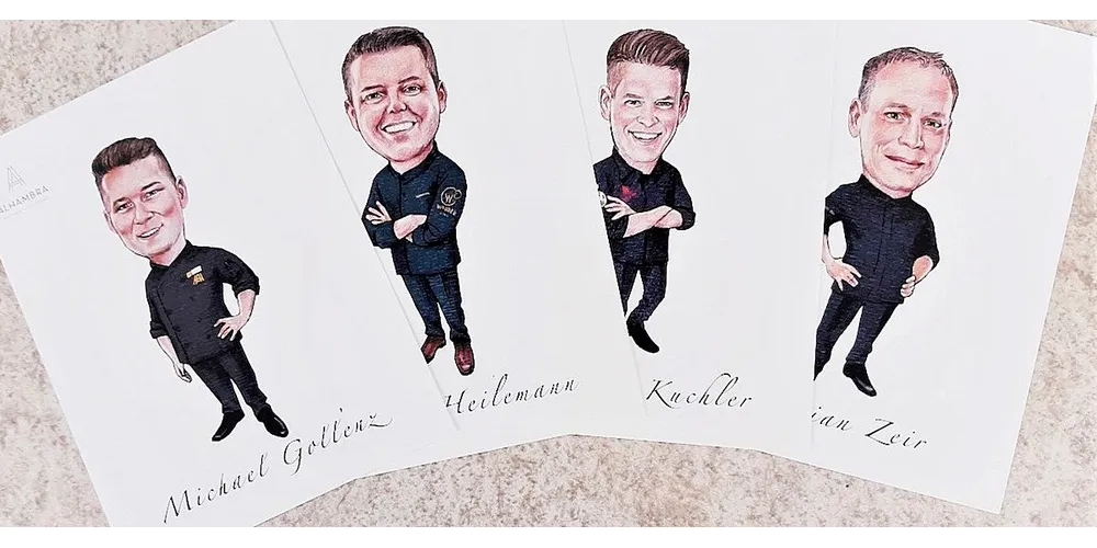 A Poker of culinary aces for a unique gourmet spectacle powered by Gault & Millau Croatia