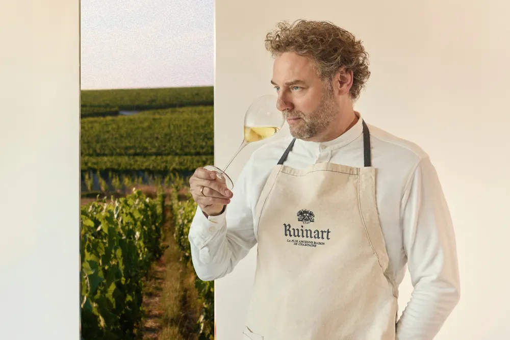 Ruinart is setting up shop at Cheval Blanc Paris for its second edition