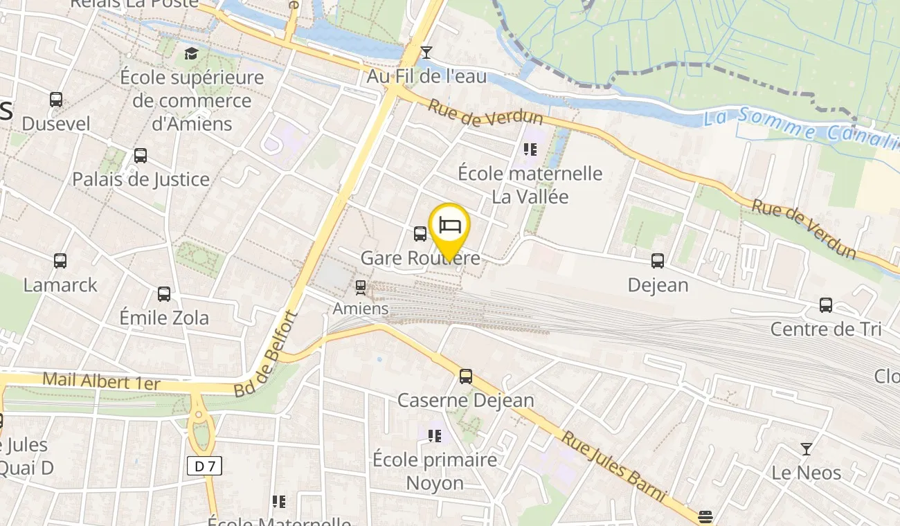 Plan — YOU Hôtels Amiens