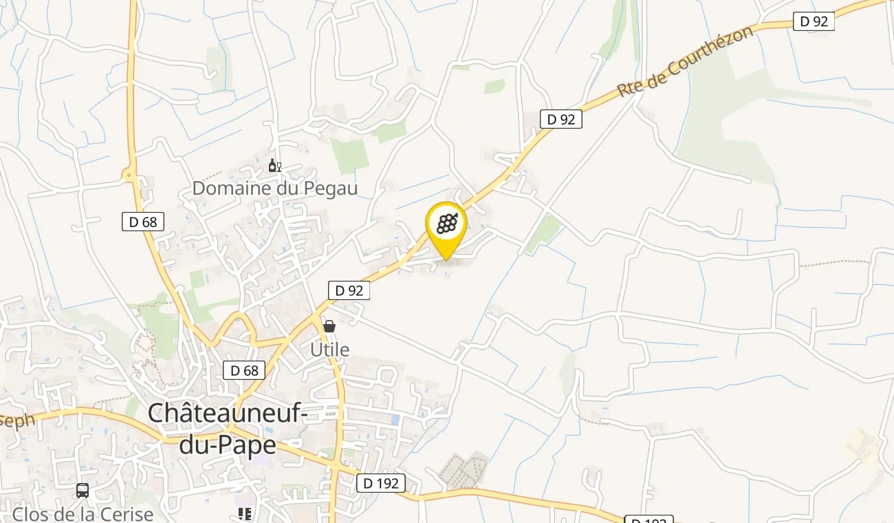 Map — Domaine du Père Caboche