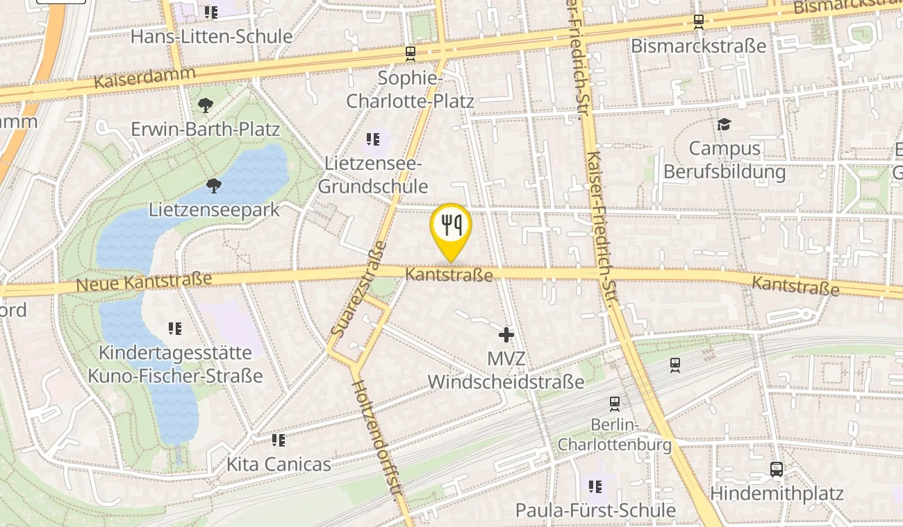 Karte — Lovis Restaurant & Bar
