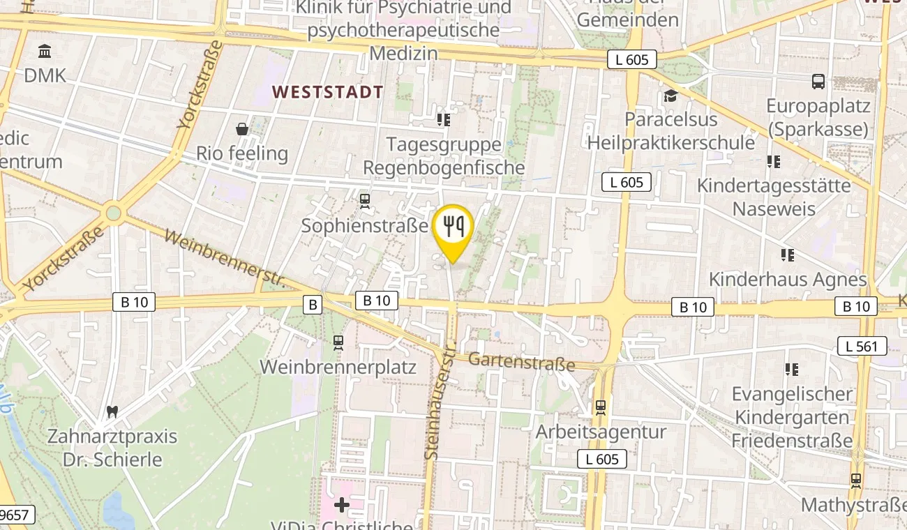 Map — Bistro Margarete