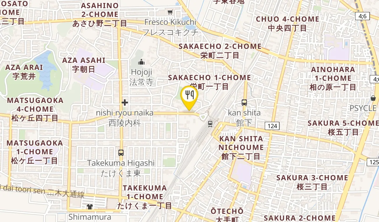 プラン — Restaurant Cache-Cache