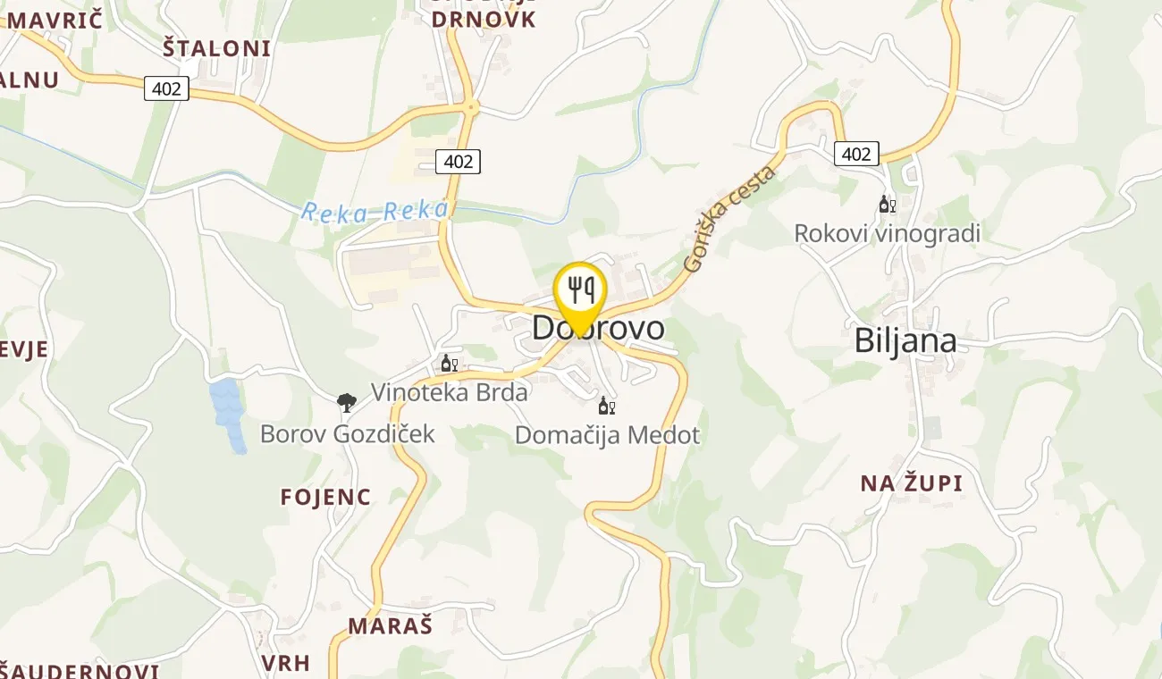 Zemljevid — Mjrka