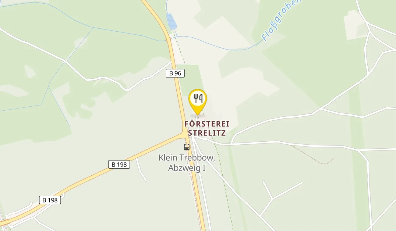 Map — Forsthaus Strelitz