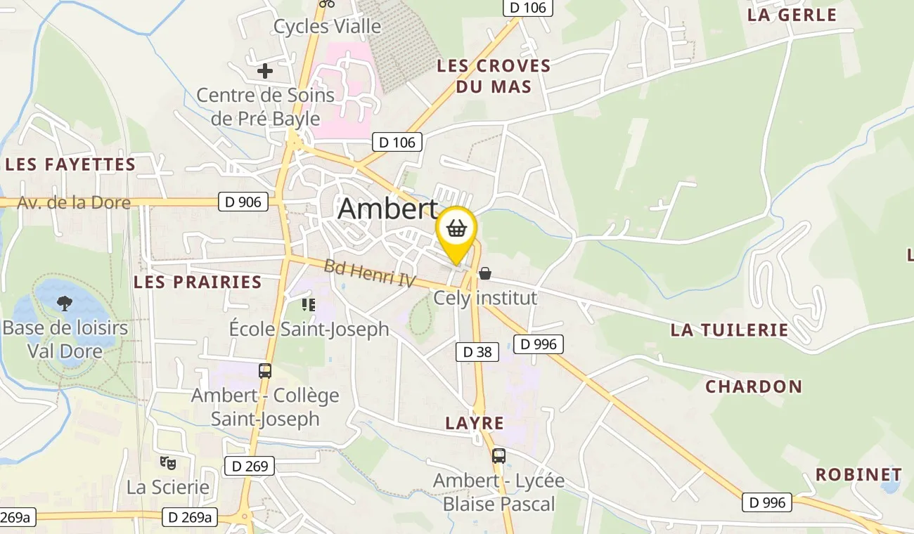 4 Place de la Pompe, 63600 Ambert, France