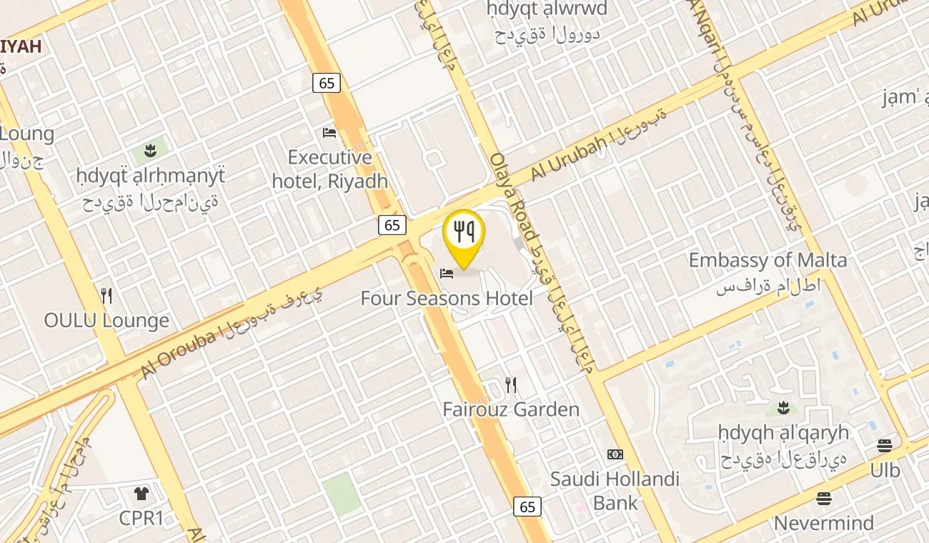 Map — Julien by Daniel Boulud - Four Seasons Hotel Riyadh