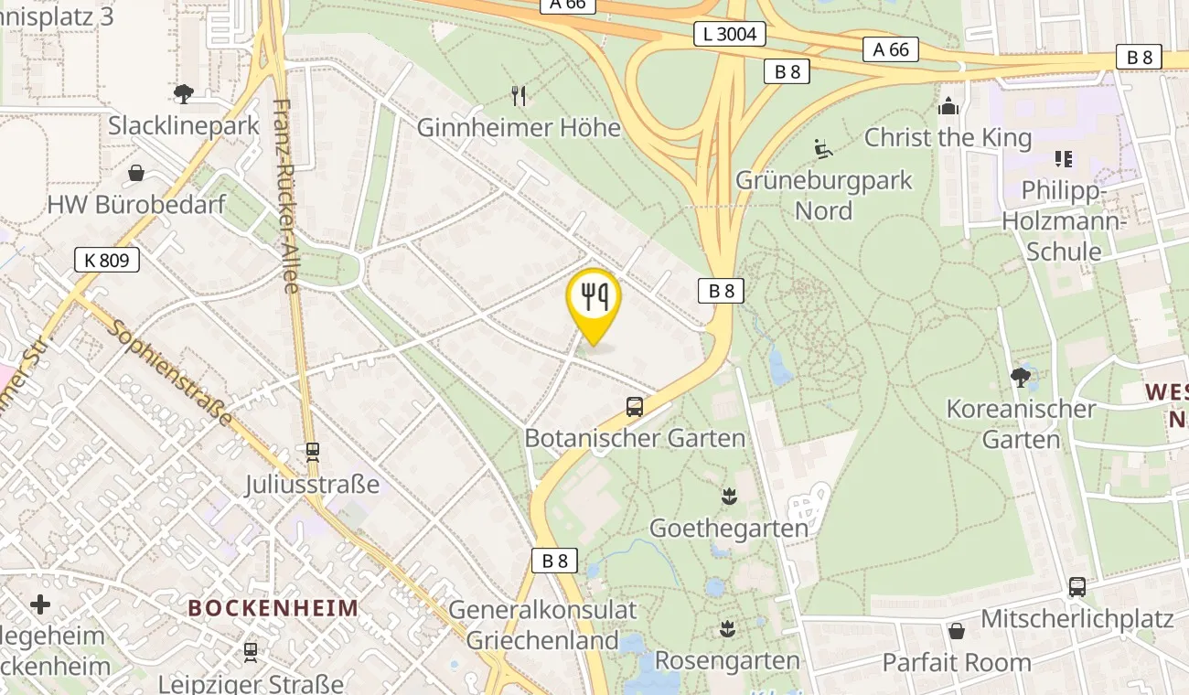 Karte — Restaurant Villa Merton