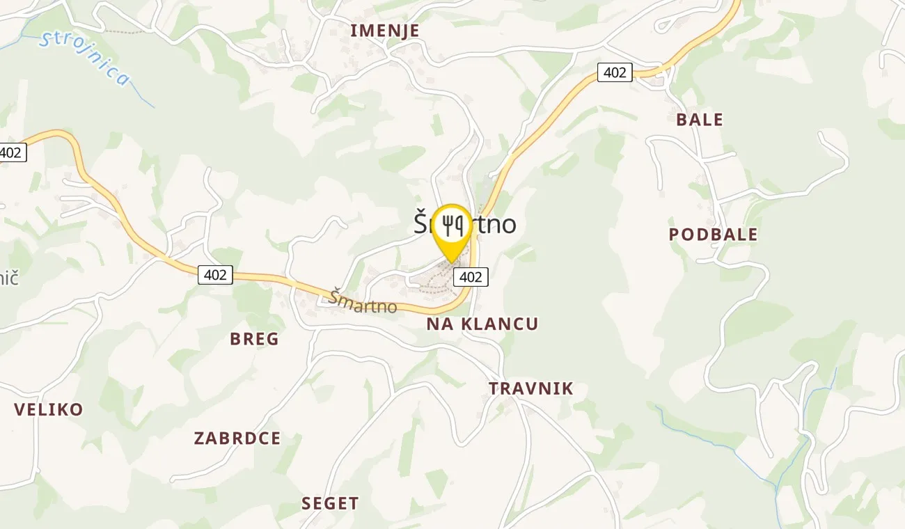 Map — Hiša Marica
