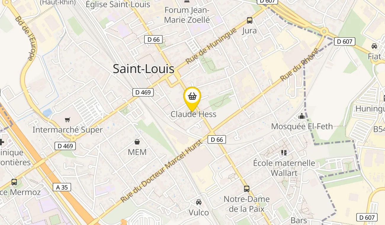 23 Avenue de Bâle, 68300 Saint-Louis, France