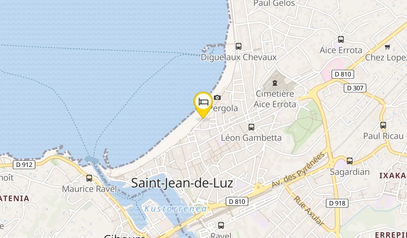 Promenade Jacques Thibaud, 64500 Saint-Jean-de-Luz, France