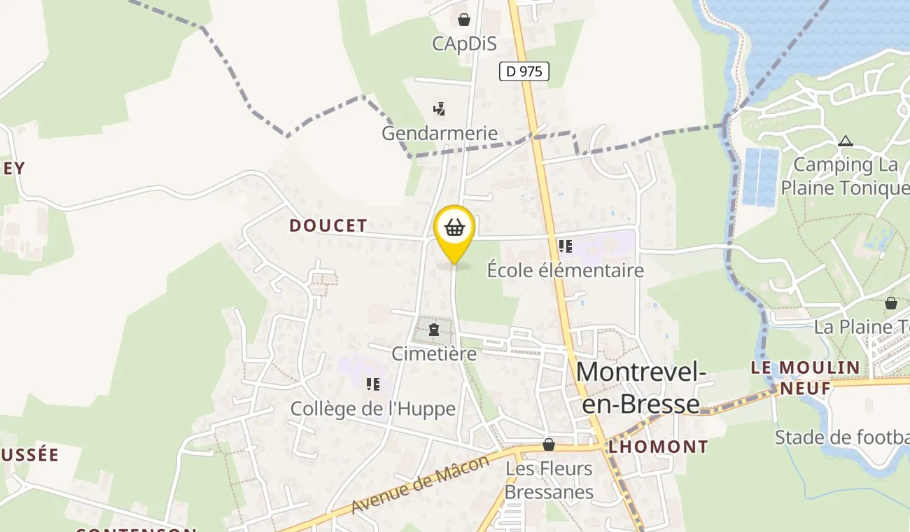 Rue Bresse Cocagne, 01340 Montrevel-en-Bresse, France