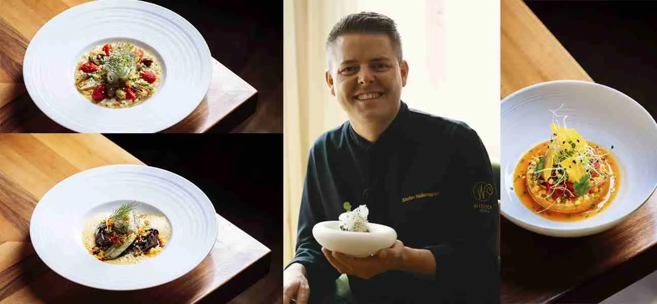 Chef Stefan Heilemann, The Widder Restaurant, Zurich
