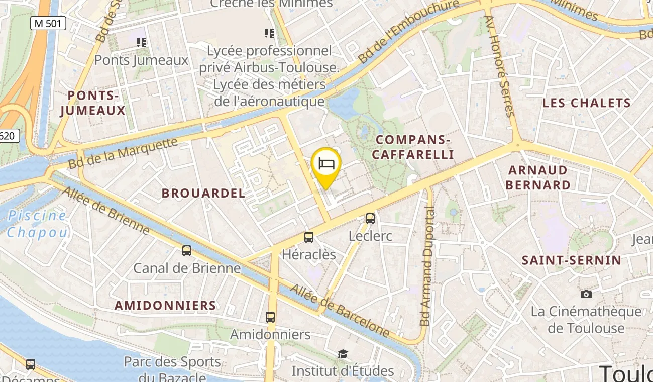 Plan — The Social Hub Toulouse