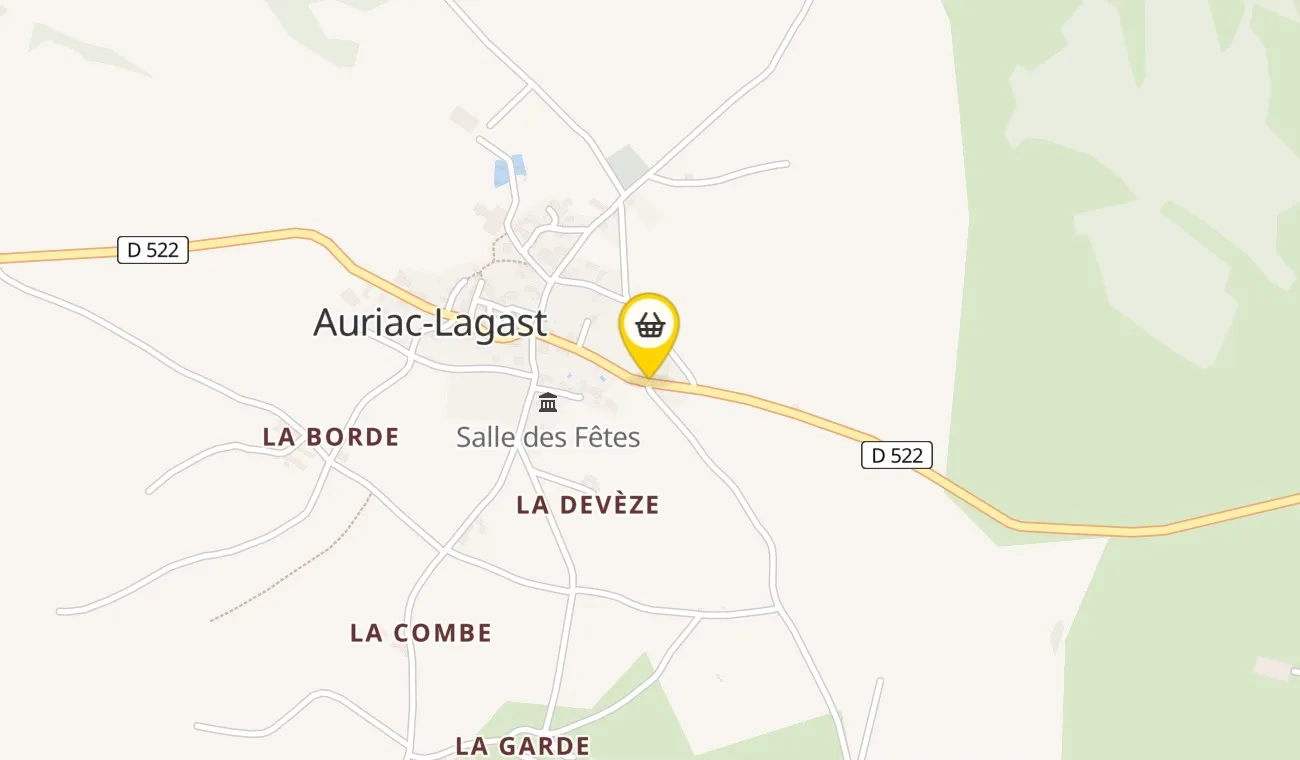 Plan — Séguret Latieule Fruits et Légumes