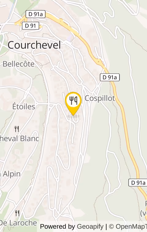 Plan — Slalom 1850 - Le Strato