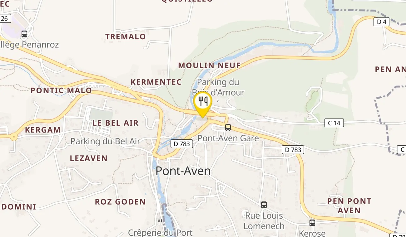 33 Rue du Général de Gaulle, 29930 Pont-Aven, France