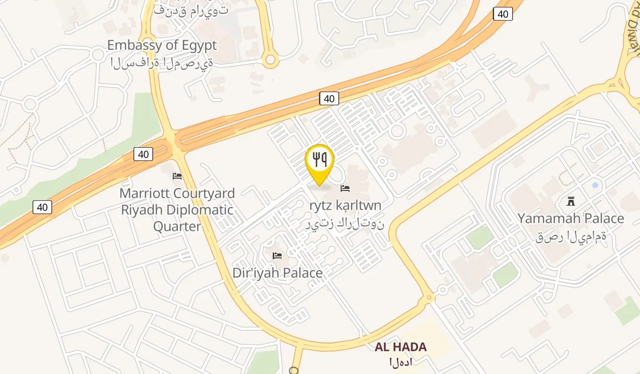 Map — Hong - The Ritz-Carlton, Riyadh