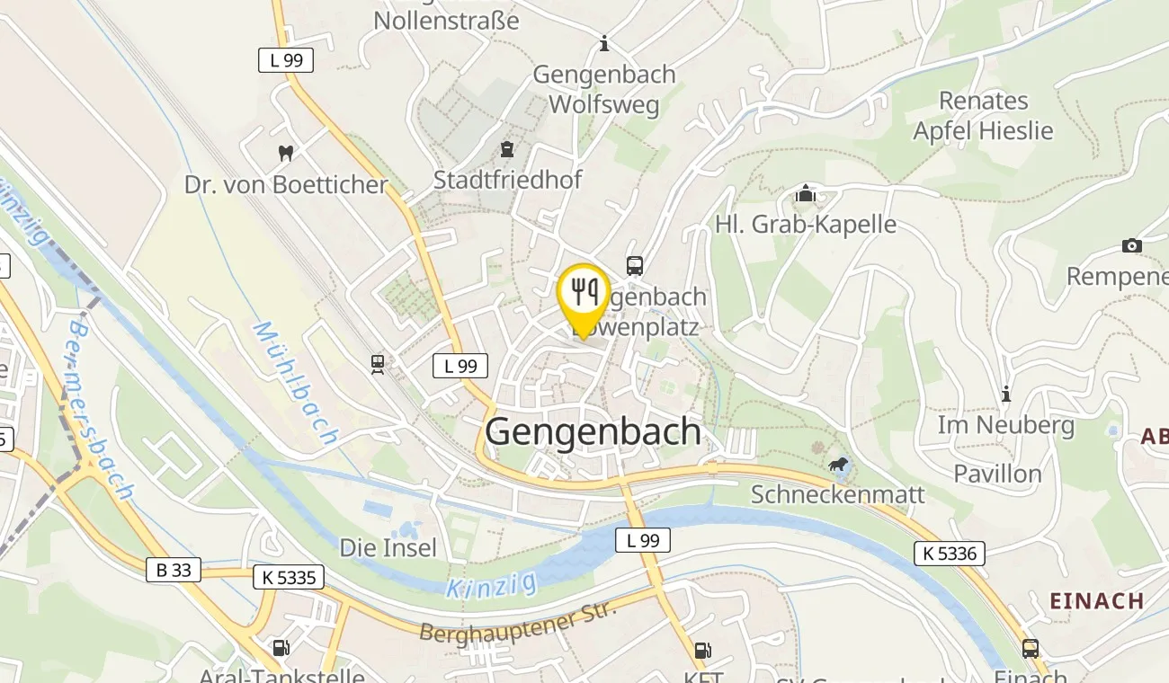Karte — Die Reichsstadt