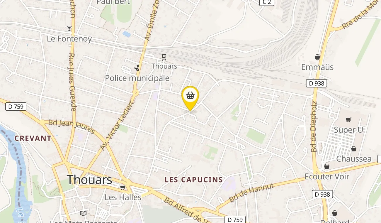 39 Rue Rabelais, 79100 Thouars, France