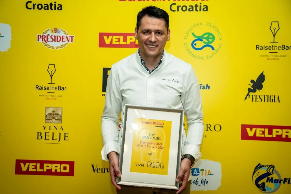 Chef godine je Marijo Curić, chef restorana 360 u Dubrovniku