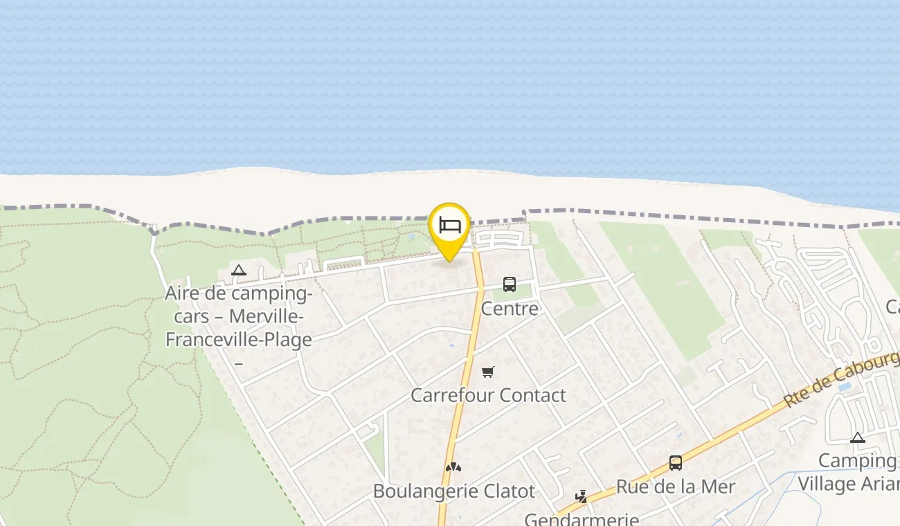 Map — Face à la Mer 