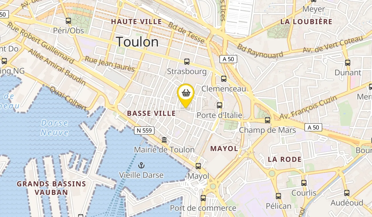 1 Place Vincent Raspail, 83000 Toulon, France