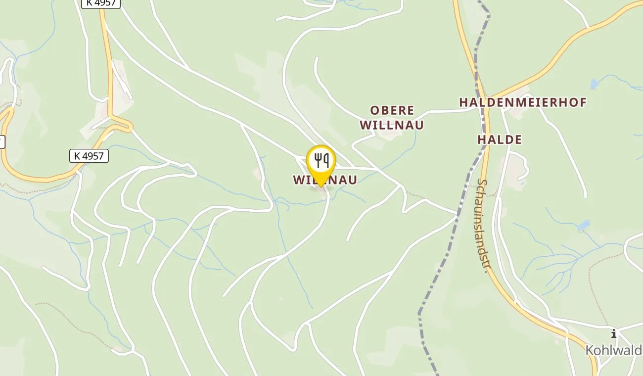 Map — Gasthaus Zähringer Hof