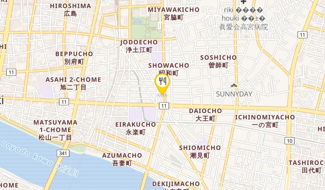 Map — Isshinzushi Kouyou
