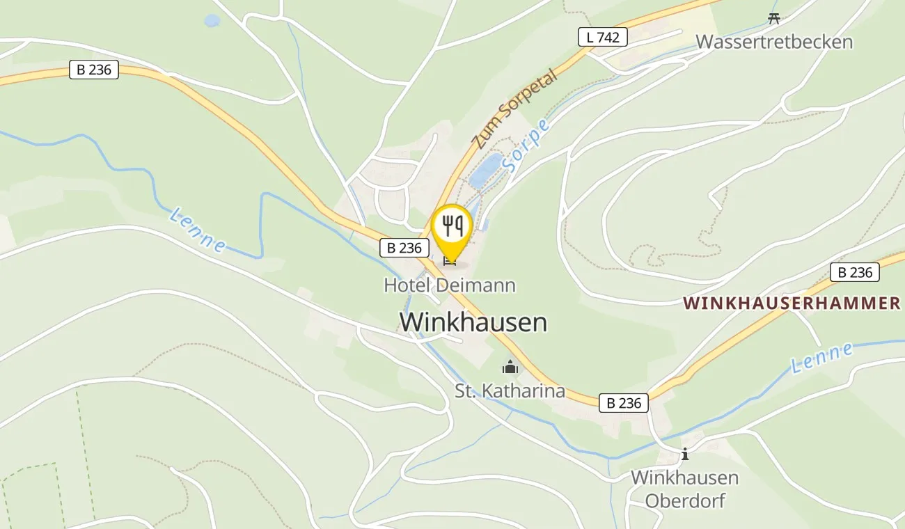 Karte — Restaurant Hofstube Deimann