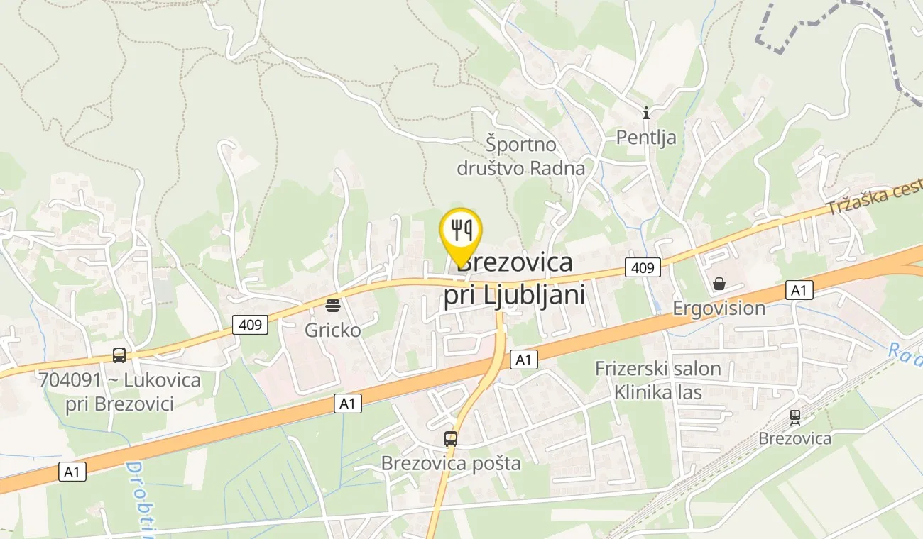 Map — Gostilna Pr'Kopač