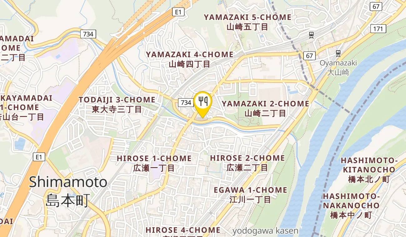 Map — Restaurant MyS