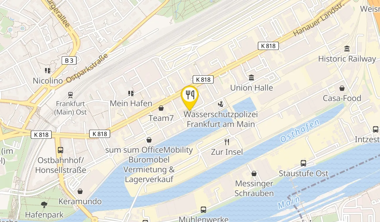 Map — Leuchtendroter