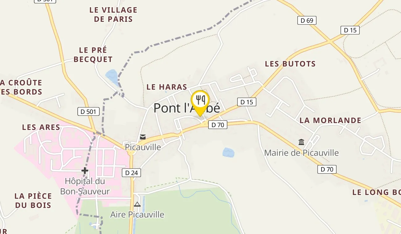Plan — La Table d’Alauna
